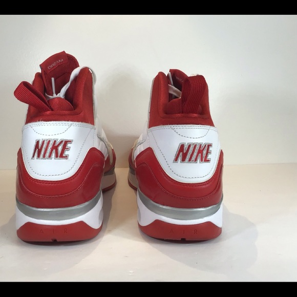 NIKE AIR RARE VTG DREAM BLUE CHIP II RED WHT SZ 17 - Picture 8 of 11